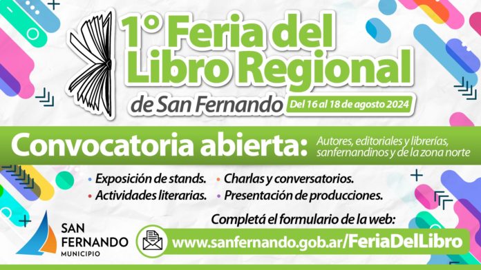 Feria del Libro Regional San Fernando 2024