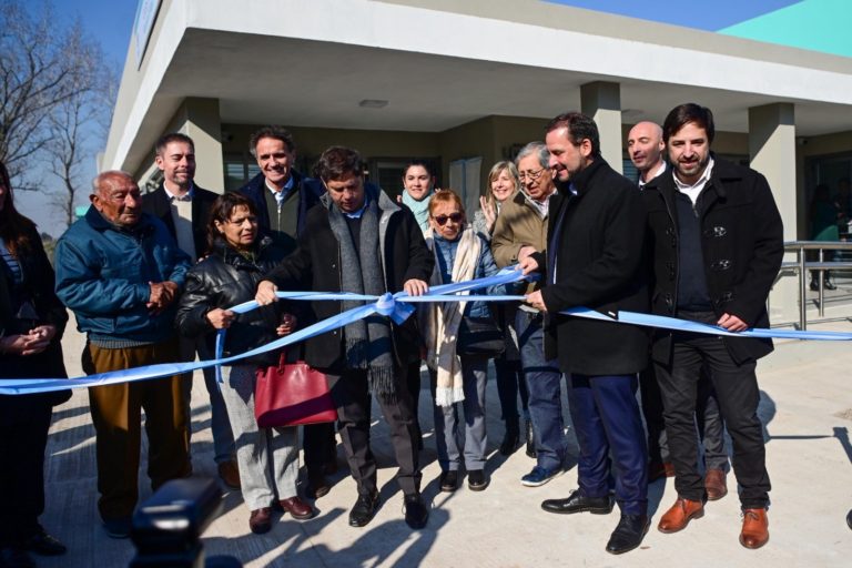 Sujarchuk y Kicillof inauguraron un jardín de infantes y un centro de salud en Belén de Escobar