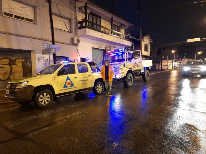 1 operativo por sudestada
