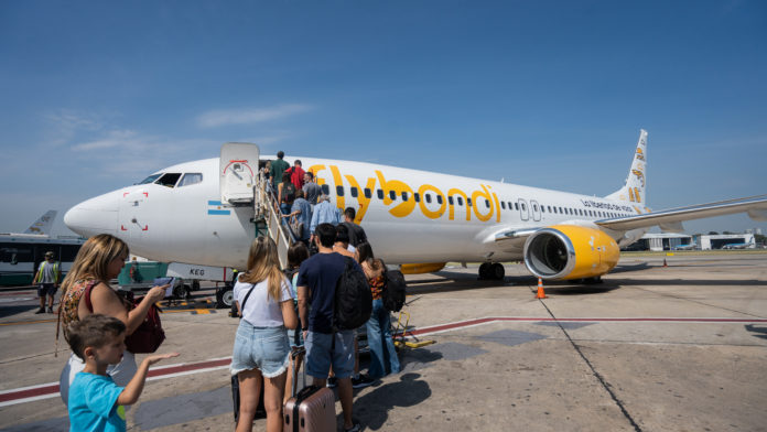 Pasajeros Flybondi