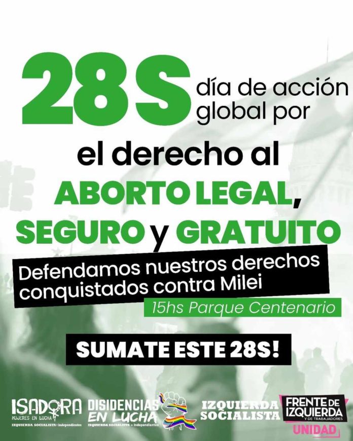 28S Día de acción global por el derecho al aborto