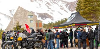 Royal Enfield, otro año en el invierno y la nieve de Las Leñas