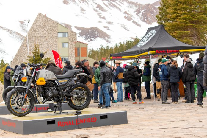 Royal Enfield en Las Leñas -1
