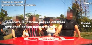 Robaron en una farmacia, escaparon en un automóvil pero el Sistema BUS.CA.DO.R del COT fue clave para interceptarlo: cinco sospechosos fueron detenidos