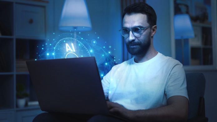 ai-person-using-laptop-using-artificial-intelligence-generate-images