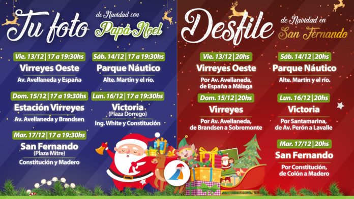 desfiles y fotos de navidad 2024