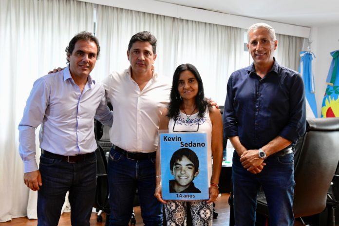Marinucci recibió a Viviam Perrone