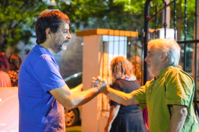 El Intendente Fernando Moreira estuvo en la Peña de la Tradición en la Chacra Pueyrredón.