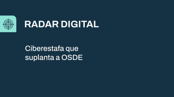 18 - Ciberestafa que suplanta OSDE