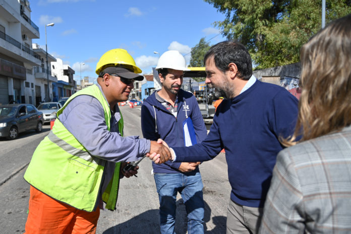 Ambos trabajos de puesta en valor forman parte del Plan Municipal de Remodelación Integral de las avenidas y calles principales de la ciudad