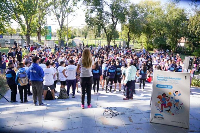 San Martín lanzó la cuarta edición de la Escuela de Orientación Deportiva