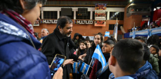Más de 4.800 alumnas y alumnos de San Martín prometieron lealtad a la bandera