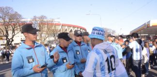 Cómo será el operativo de Seguridad para el partido Argentina-Colombia