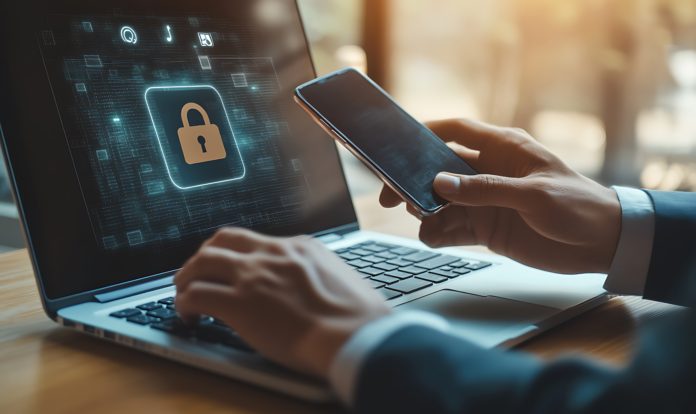 person-using-phone-with-lock-screen