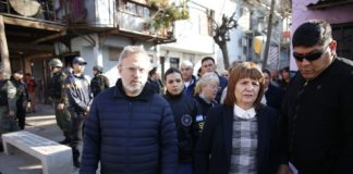 Bullrich y Valenzuela encabezaron una serie de allanamientos con 26 detenidos en Tres de Febrero y Morón