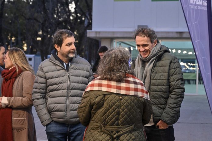 El intendente Fernando Moreira la visitó junto a Gabriel Katopodis