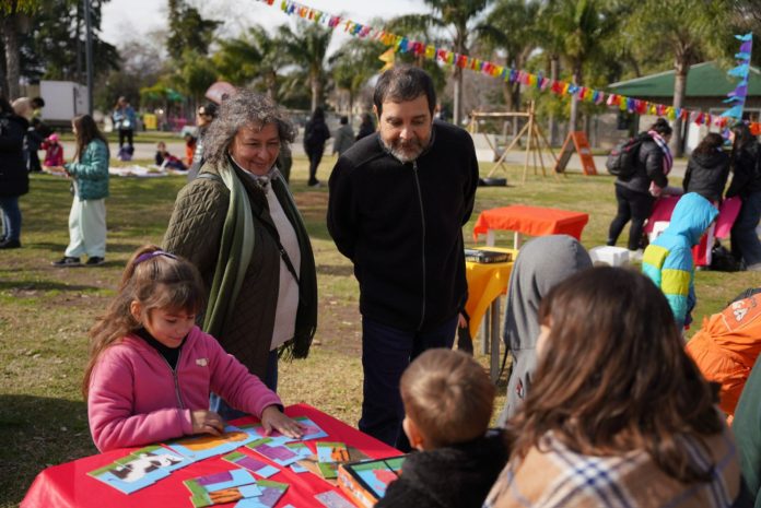Familias de todos los barrios disfrutaron las vacaciones de invierno en San Martín.