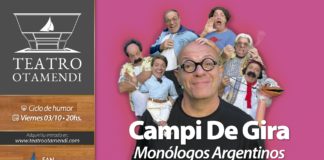 Martín “Campi” Campilongo, Lorena Vega y “The Beats” estarán este fin de semana en San Fernando