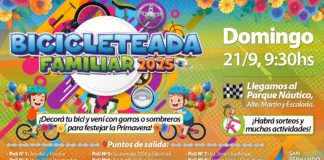San Fernando se prepara para una nueva Bicicleteada Familiar