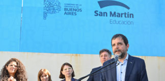 Fernando Moreira y Axel Kicillof inauguraron la primera Escuela Secundaria de Barrio Libertador