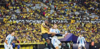 Argentina perdió con Ecuador pero cerró como líder las Eliminatorias Sudamericanas