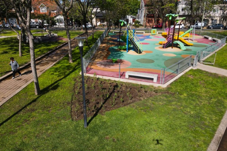 San Isidro lleva adelante un plan de revalorización de plazas y parques para que vecinos disfruten el espacio público
