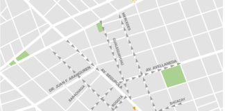 Cambio de sentido de la calle Gualeguaychú para ordenar el tránsito