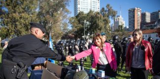 Patricia Bullrich: “cada inversión en equipamiento es un mensaje de firmeza ante quienes amenazan la paz social”