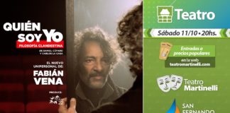 Fabián Vena con su comedia y más shows llegan al Teatro Martinelli de Victoria