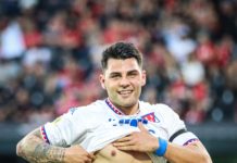 Ignacio Russo convirtió con Tigre y le dedicó un emocionante festejo a su padre