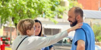 Caminar, conversar y votar: Noya y Pereyra recorren Vicente López rumbo al 26 de septiembre