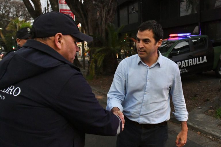 Ramón Lanús supervisó operativos de seguridad en San Isidro: “Aumentamos la presencia policial con un 40% más de patrullaje”