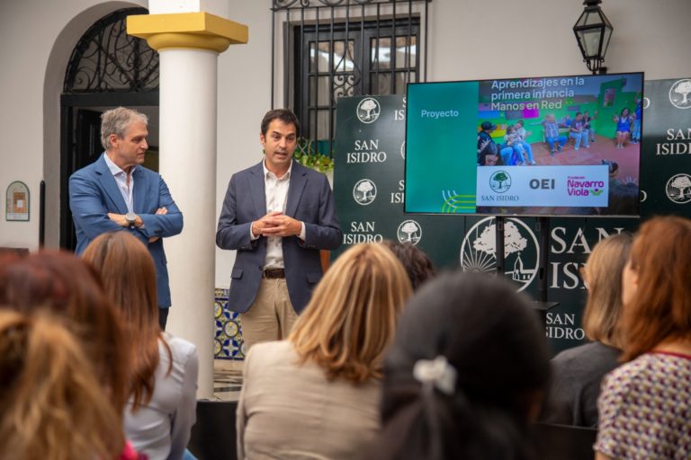 San Isidro: con apoyo internacional, lanzan un programa para mejorar las prácticas de aprendizaje en la primera infancia