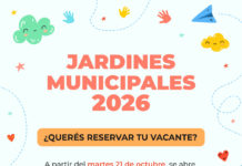 Reservá tu vacante para los jardines municipales de Tres de Febrero