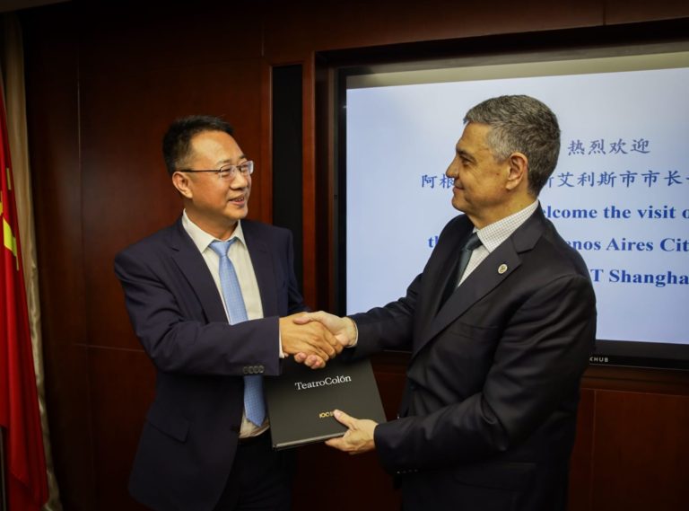 Jorge Macri fortalece la relación con Shanghái para impulsar la movilidad limpia, la innovación y las inversiones en Buenos Aires