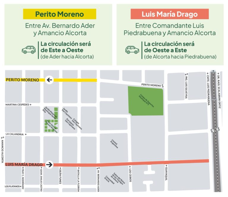 San Isidro: cambios de circulación en dos calles de Villa Adelina para mejorar el tránsito y la seguridad vial