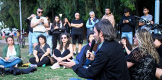 Tres de Febrero: Del Caño y Lezcano se reunieron con vecinos que se plantan contra los negocios inmobiliarios del intendente Valenzuela