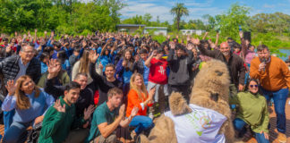 700 estudiantes de San Fernando se comprometieron a cuidar el medio ambiente