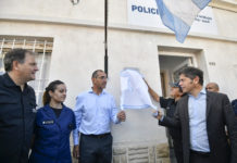 Kicillof inauguró el nuevo edificio de la Comisaría de la Mujer y Familia