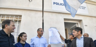 Kicillof inauguró el nuevo edificio de la Comisaría de la Mujer y Familia