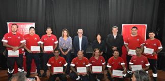 Julio Zamora reconoció al personal de Defensa Civil por el importante trabajo activo y voluntario que realizan en la comunidad