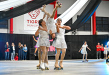 Centenares de familias vivieron una nueva edición de la Gala de Patín Artístico del Municipio de Tigre