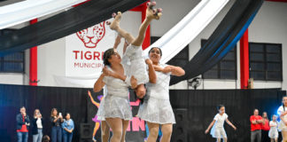 Centenares de familias vivieron una nueva edición de la Gala de Patín Artístico del Municipio de Tigre