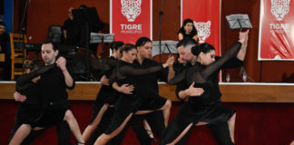 La Gran Milonga en Tigre centro: el Municipio preparó la pista de baile y música para el disfrute de la comunidad