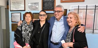 En Benavídez, Julio Zamora participó del agasajo a 50° años del egreso de alumnos y alumnas de la Escuela N° 18