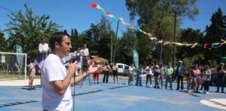 Junto a vecinos, San Isidro inauguró un Playón Deportivo en Beccar