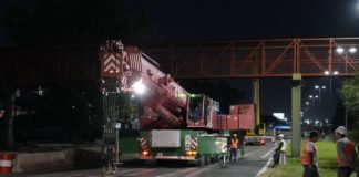 Cierran durante tres noches la Autopista Dellepiane entre Larrazábal y la General Paz para montar un puente