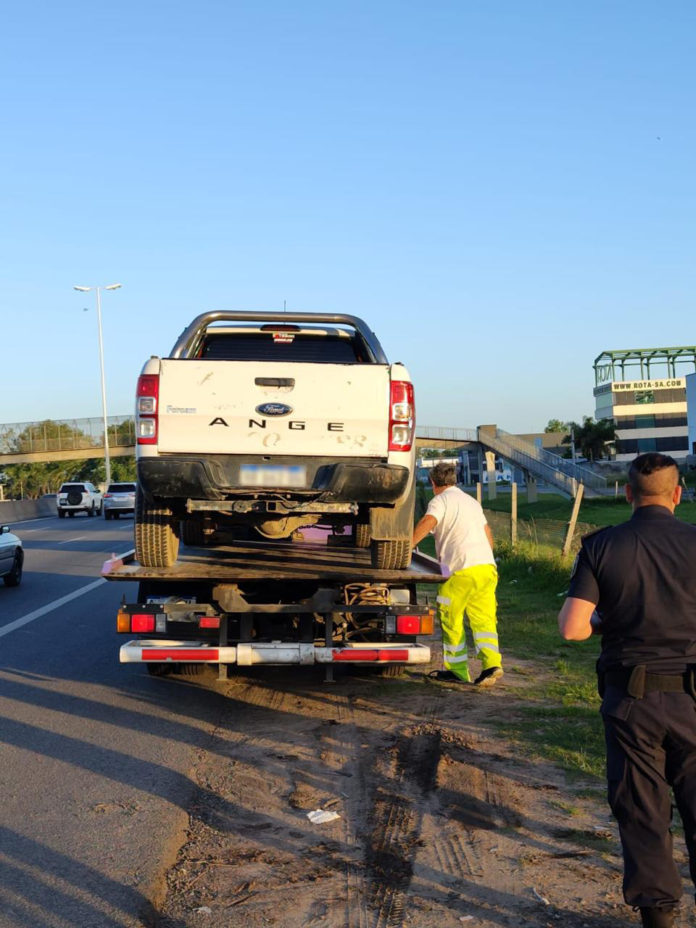 camioneta sin patente