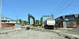 Inició una gran obra de repavimentación en la Ruta Provincial N°24 (ex Ruta 197)