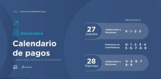 El IPS paga haberes de noviembre